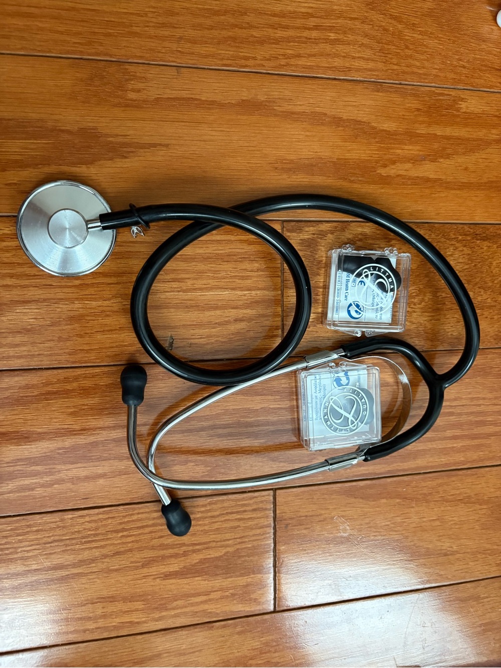 Small adult blood pressure cuff with Black Stethoscope